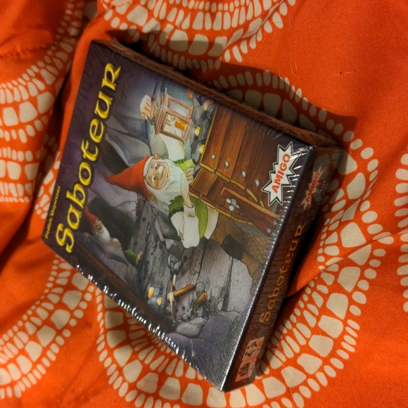 Saboteur Game Gnomes Strategy Card Game Frederic Moyersoen Made in Germany Gold - Picture 3 of 5